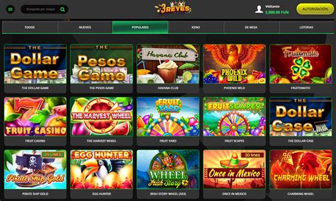 3 reyes casino juegos populares|3 Reyes Casino Online en México: Obtén un Bono de Bienvenida.